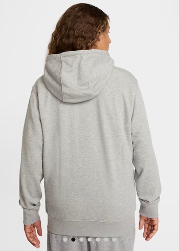 Gri Fermuarlı Erkek Sweatshirt - Görsel 2