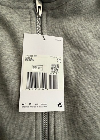 Gri Fermuarlı Erkek Sweatshirt - Görsel 5