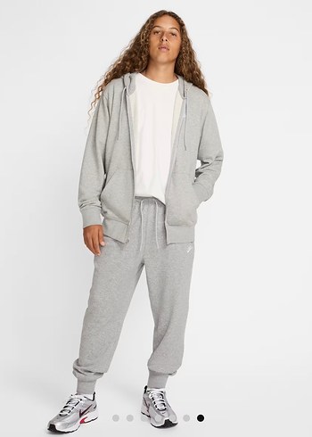 Gri Fermuarlı Erkek Sweatshirt - Görsel 4