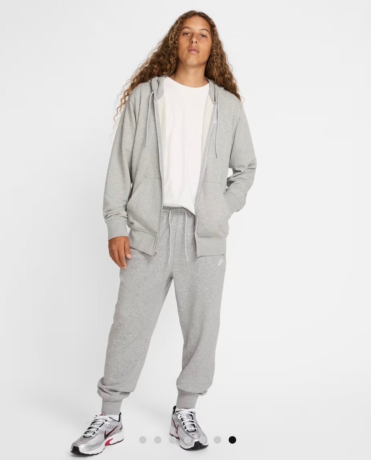 Gri Fermuarlı Erkek Sweatshirt - Görsel 4