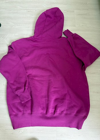 Nike Mor Kapüşonlu Salaş Sweatshirt - Görsel 3