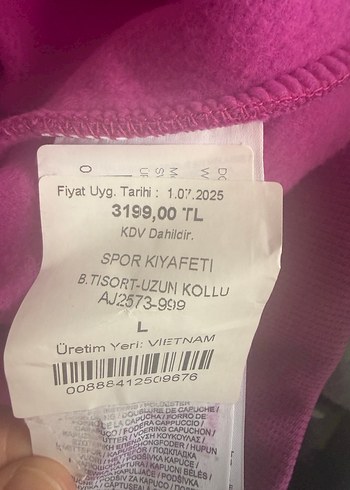 Nike Mor Kapüşonlu Salaş Sweatshirt - Görsel 5
