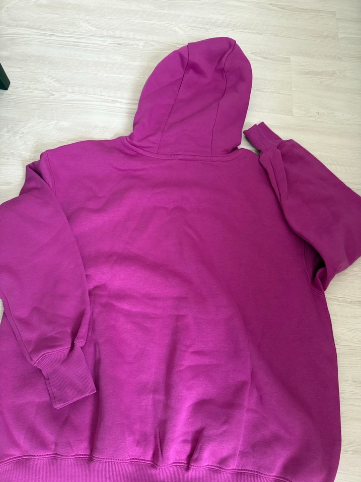 Nike Mor Kapüşonlu Salaş Sweatshirt - Görsel 4