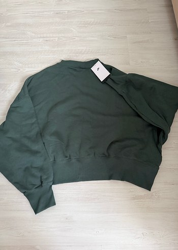 Nike Oversize Gri Sweatshirt - Görsel 3
