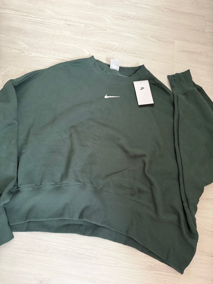 Nike Oversize Gri Sweatshirt - Görsel 2