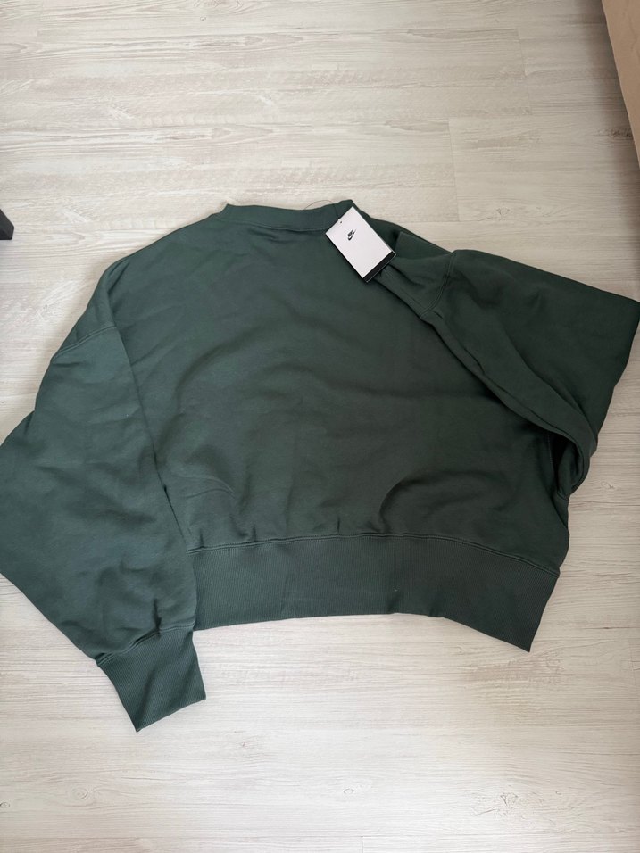 Nike Oversize Gri Sweatshirt - Görsel 3