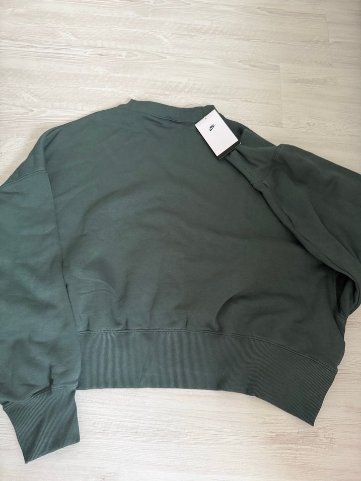 Nike Oversize Gri Sweatshirt - Görsel 4