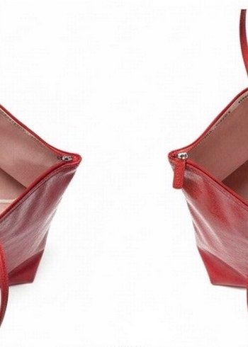 Pembe orijinal lacoste çanta - Görsel 2