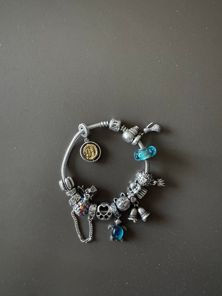 Pandora Orijinal 18 cm bileklik - Görsel 4