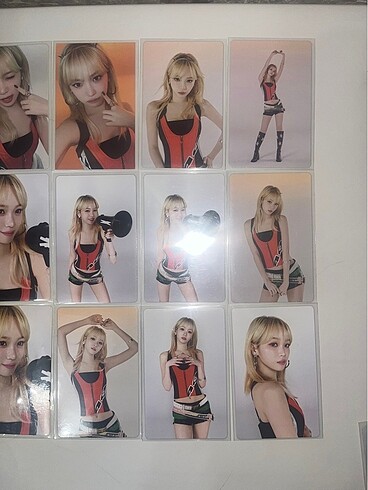 Diğer Le sserafim Kim chaewon Fearnada Pc Set