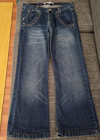 Lacivert Jean Pantolon
