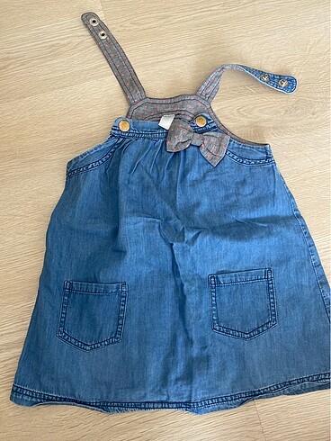 Denim kot elbise