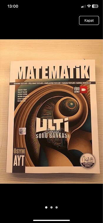 Ulti ayt matematik soru bankası