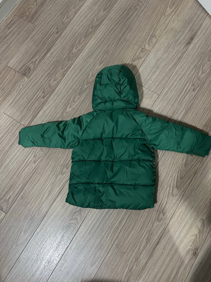 Fermuarlı  Yeşil Erkek Çocuk Mont - Görsel 3