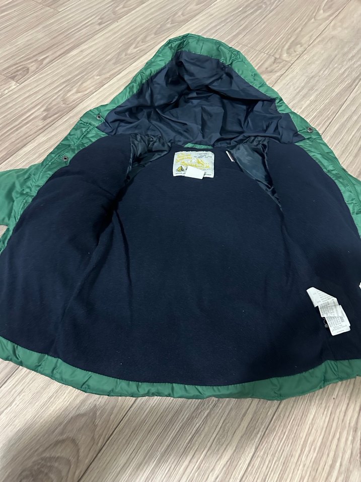 Fermuarlı  Yeşil Erkek Çocuk Mont - Görsel 2