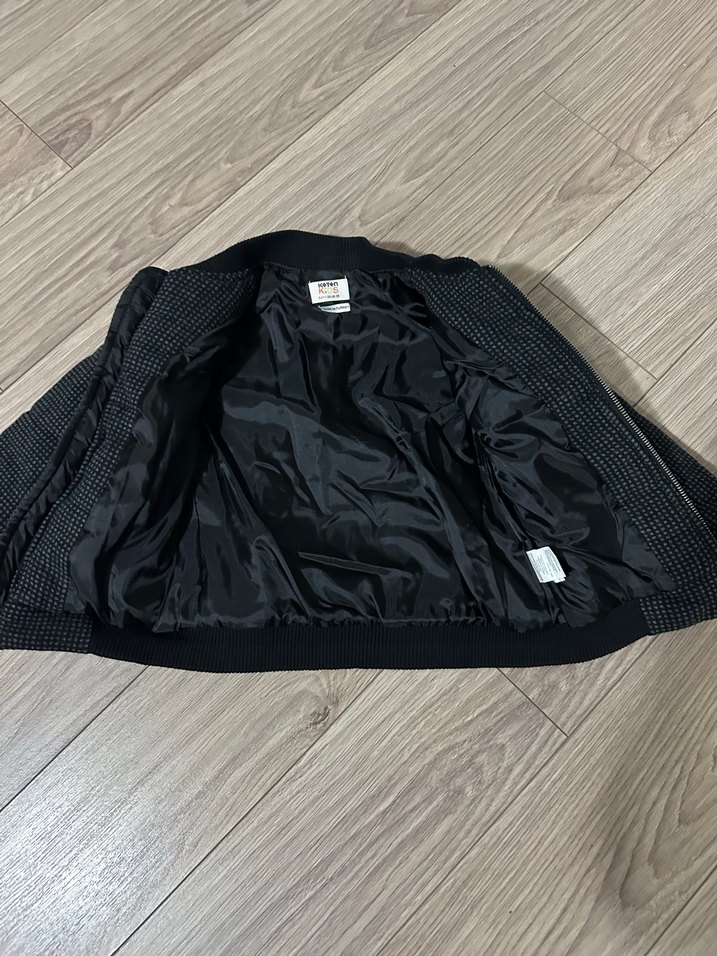 Gri Erkek Çocuk Örgü Yün Ceket - Görsel 4