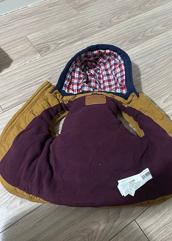 Kahverengi Fermuarlı Erkek Çocuk Yelek - Görsel 4