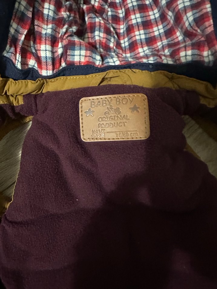 Kahverengi Fermuarlı Erkek Çocuk Yelek - Görsel 3