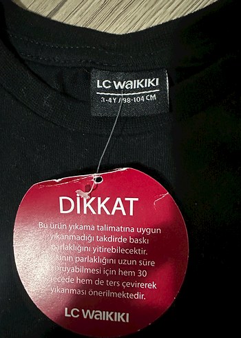 Erkek Çocuk Siyah Uzun Kollu Baskılı Tişört - Görsel 2