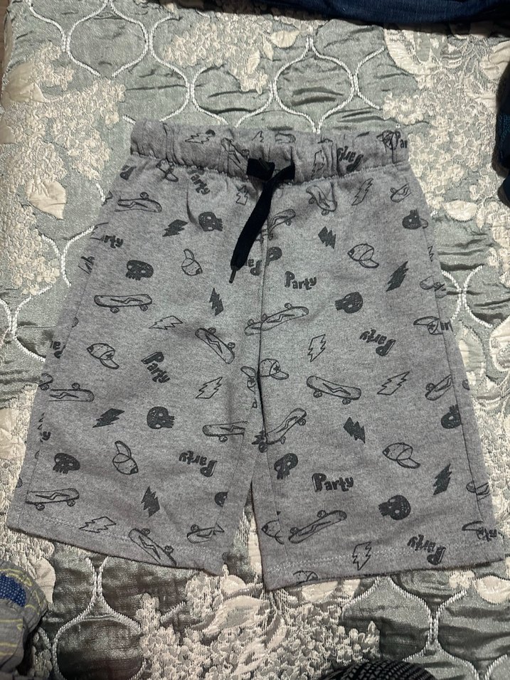 Gri Kamuflaj Desenli Erkek Şort - Görsel 3