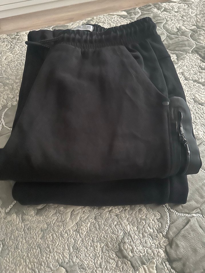 Siyah eşofman  erkek çocuk Pantolon  9 yaş - Görsel 5