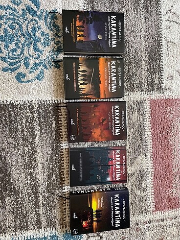  Beden KARANTINA ROMAN 4 CILTLI 1 CILTSIZ 5li SET (guncel fiyati sonda)