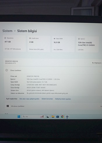 Casper Excalibur G770 - Görsel 8