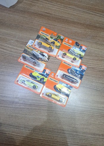 MATCBOX - 6 LI LOT - KISA KART