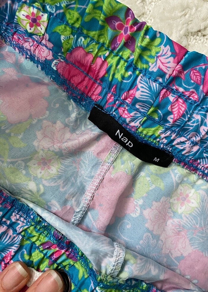 Desenli deniz şortu - Görsel 2