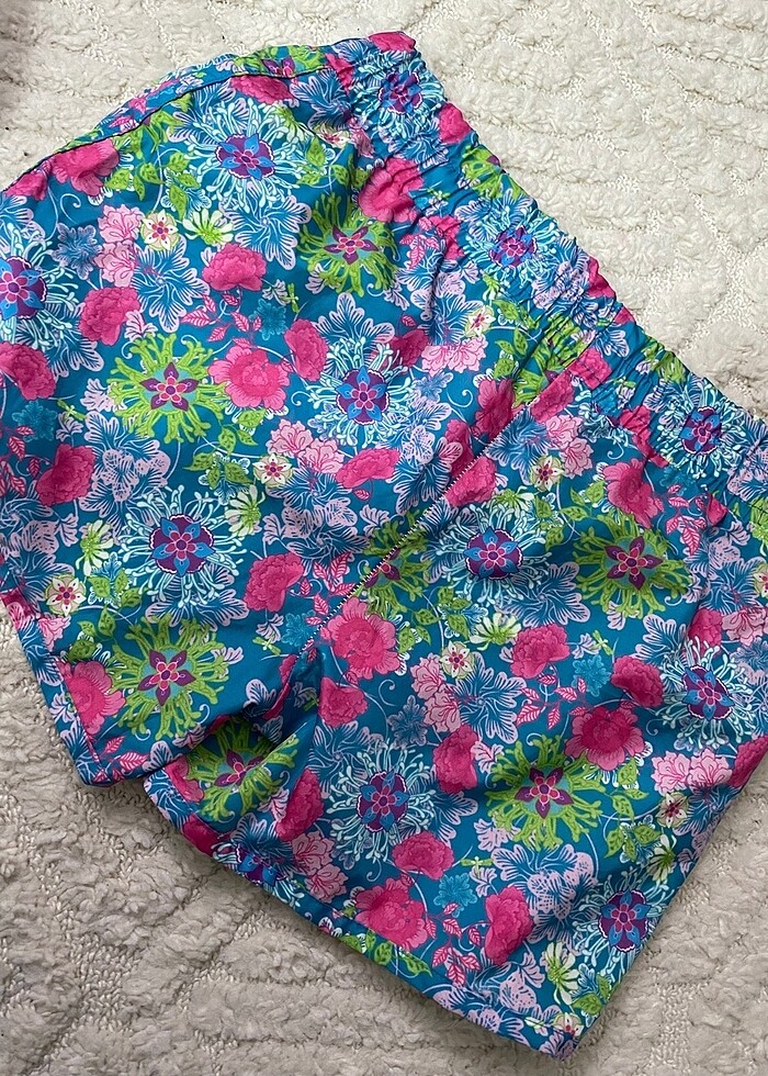 Desenli deniz şortu - Görsel 3