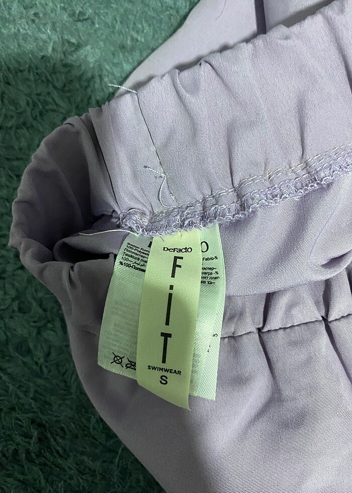 Defacto lila deniz şortu - Görsel 3