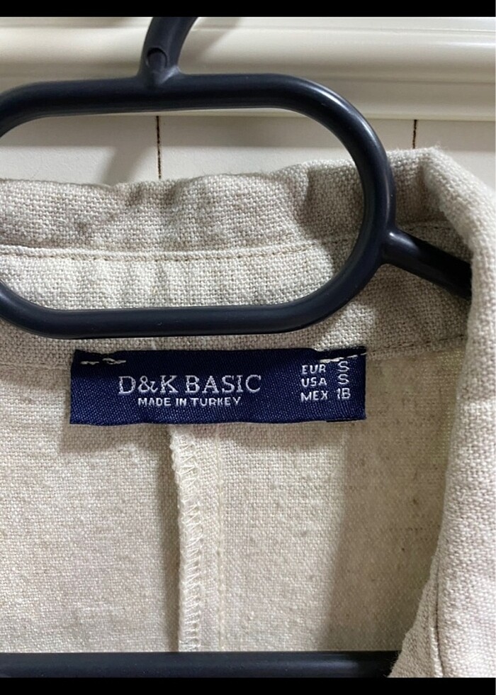 Ekru keteten gömlek - Görsel 2