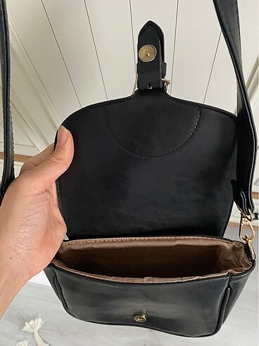 Siyah çapraz çanta - Görsel 6