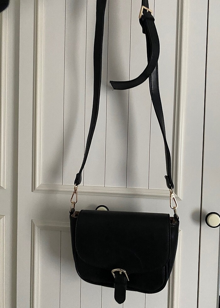 Siyah çapraz çanta - Görsel 4