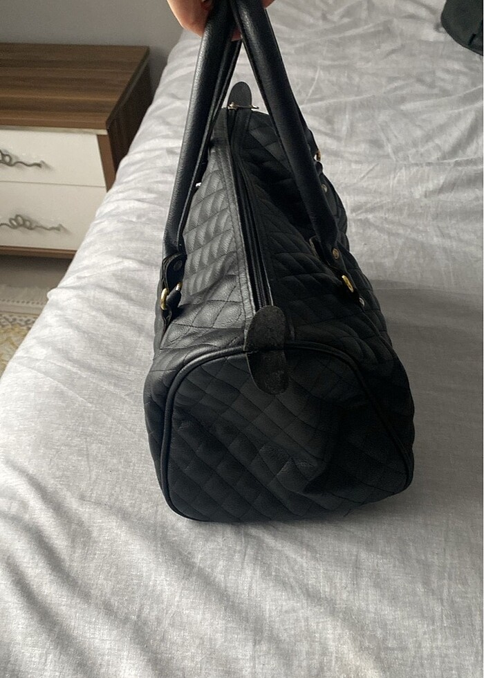 Siyah kol çantası - Görsel 2