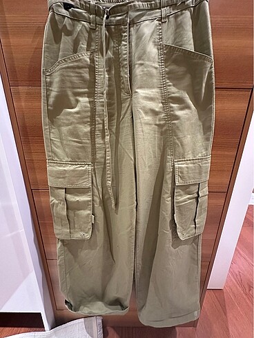 Beli lastikli Kargo pantolon