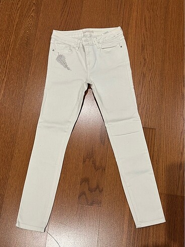 Network swarovski tas islemeli kot pantolon