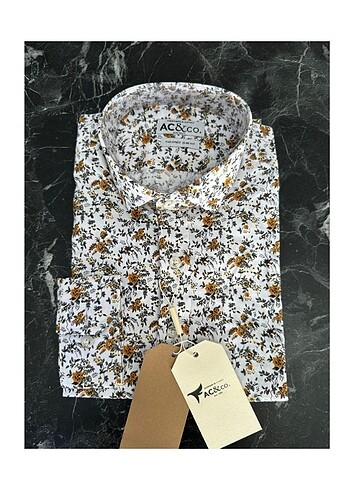 Altınyıldız classics Desenli tailored slim kolay ütü gömlek