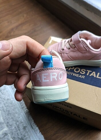 22 Beden pembe Renk Aeropostale çocuk ayakkabı 22 numara