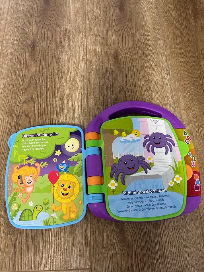 Fisher Price Eğlenceli Hikayeler Renkli Eğitim Oyuncağı - Görsel 2