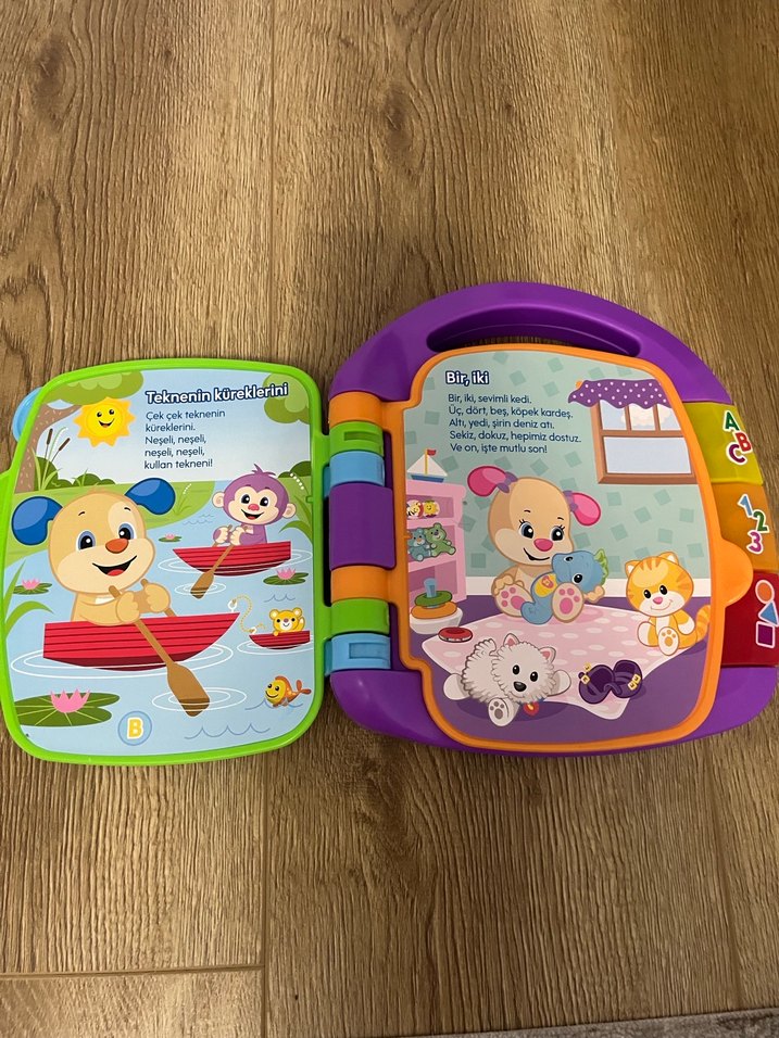 Fisher Price Eğlenceli Hikayeler Renkli Eğitim Oyuncağı - Görsel 3