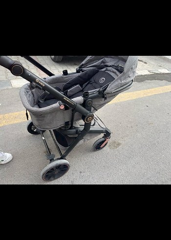 Gri Bebek Arabası - Görsel 2