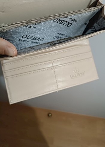 Beden Püsküllü Bej Süet Kadın Clutch Çanta