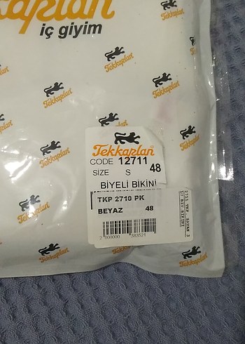 s Beden beyaz Renk tekkaplan üçlü biyeli bikini külot kilot