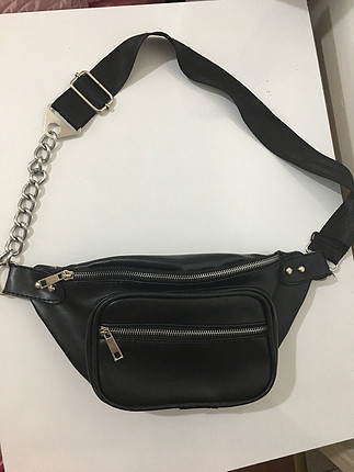 diğer Beden siyah Renk BERSHKA MODEL BEL ÇANTASI