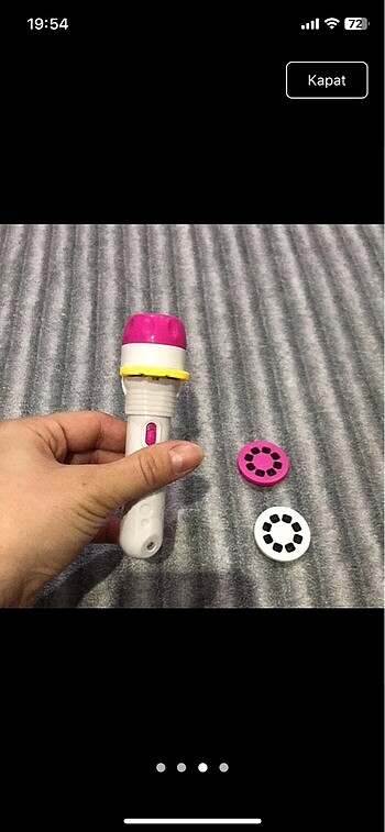 Fisher Price Projeksiyonlu eğitici el feneri