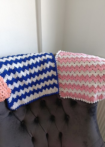 Renkli El Örgüsü Banyo Süngeri Seti - Görsel 3