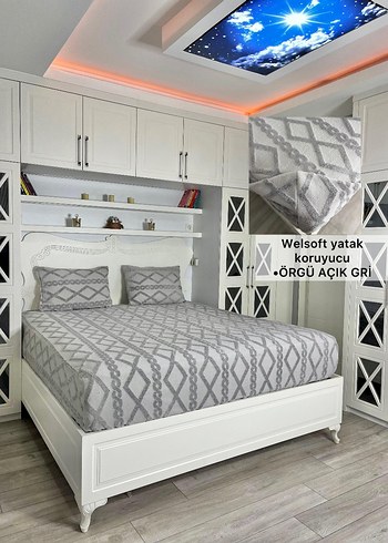 Yakamoz Krem Welsoft Yatak Koruyucu - Görsel 9