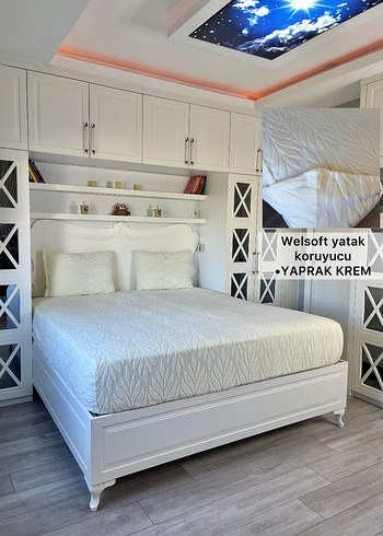 Yakamoz Krem Welsoft Yatak Koruyucu - Görsel 5