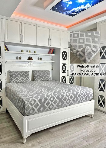 Yakamoz Krem Welsoft Yatak Koruyucu - Görsel 11